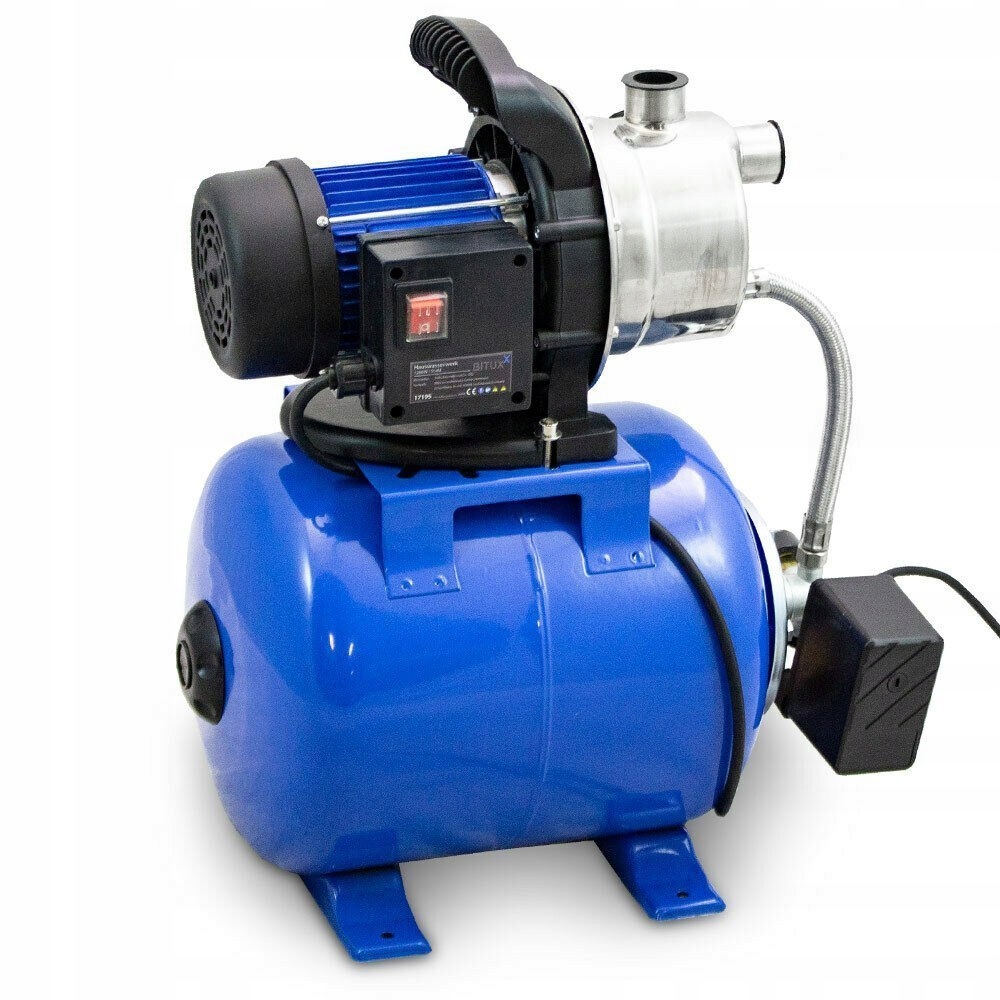 Hydroforová pumpa bituxx 1200 w 19 l oceľová s ochranou 3800 lh