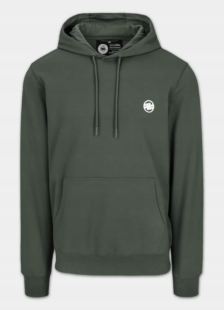 Pánská Mikina s kapucí Pitbull Small Logo Nugget prodyšná klokanka 3XL