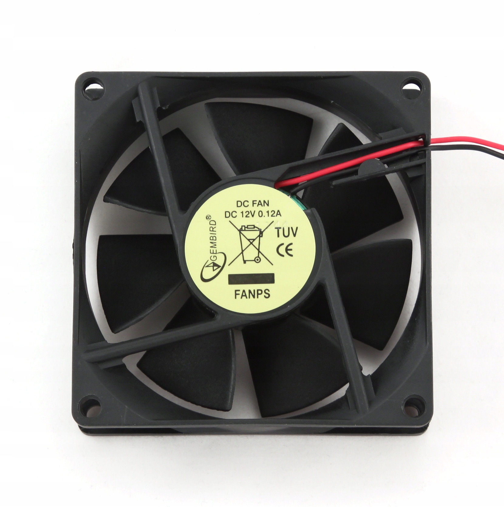 

Wentylator do obudowy Gembird Fanps 80 mm 19 dBA