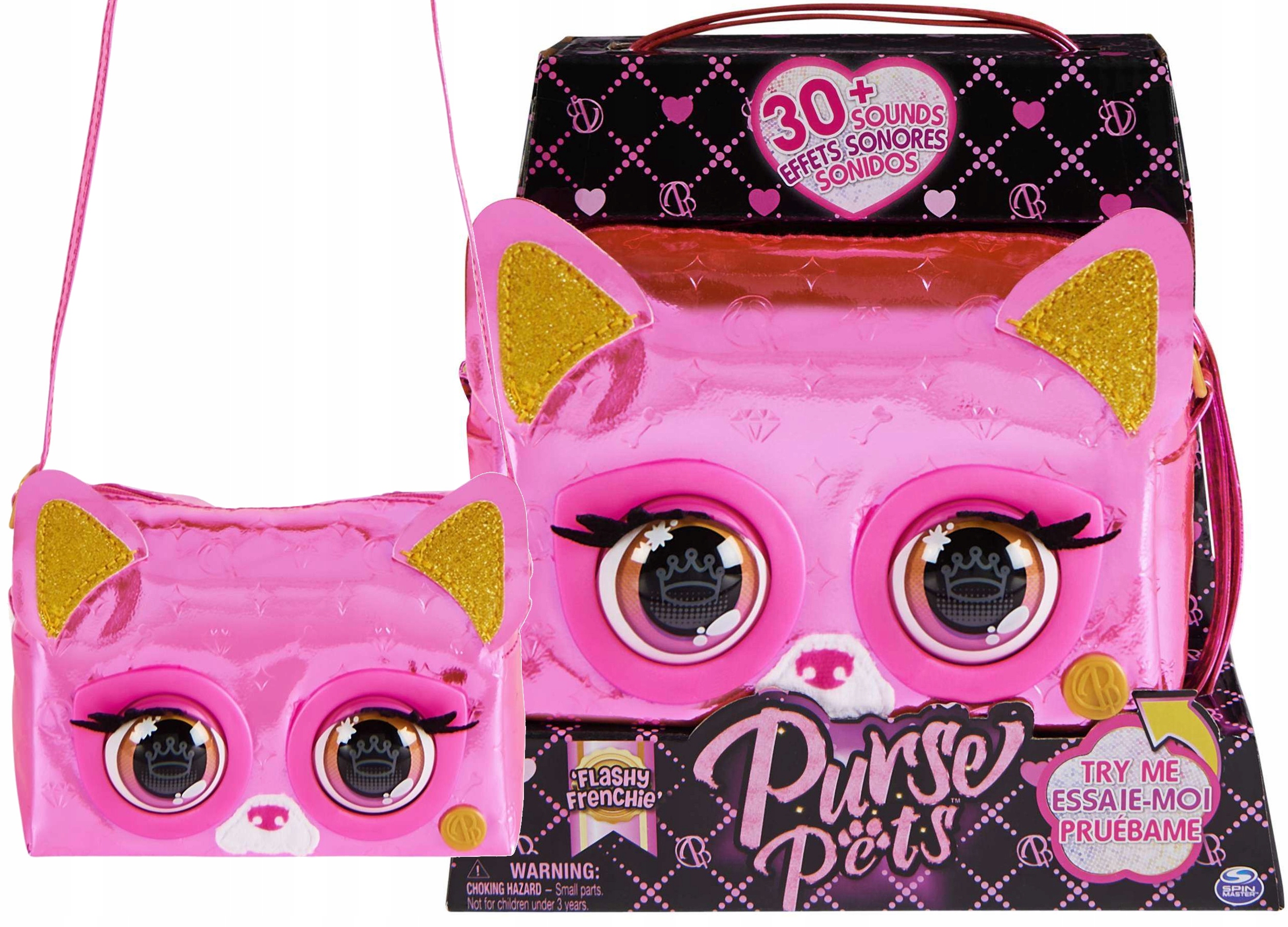 

Torebka z oczami Purse Pets Piesek Flashy Frenchie