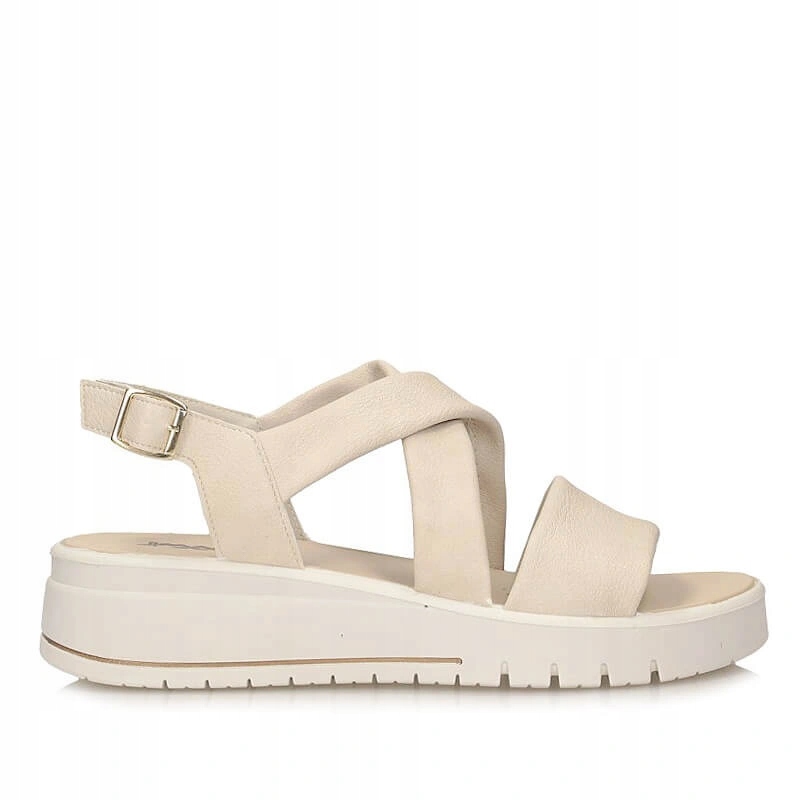 Dámské sandály IMac 108060 02956/013 Sandy/beige béžové na platformě