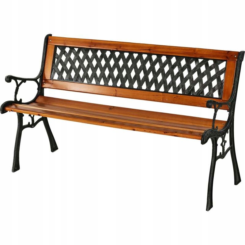 Záhradná lavička 125 cm