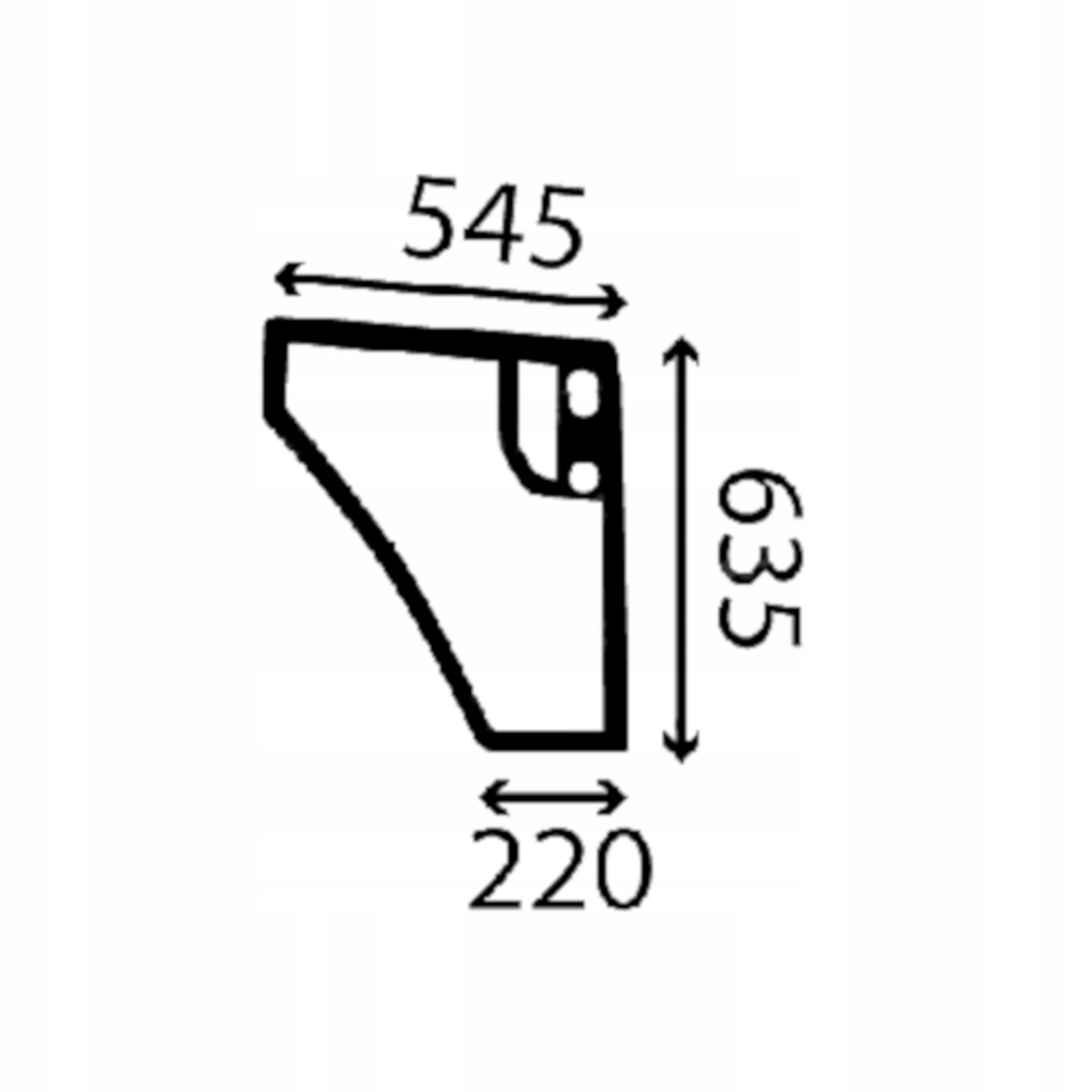 sklo Ford dveře spodní pravé 83964543