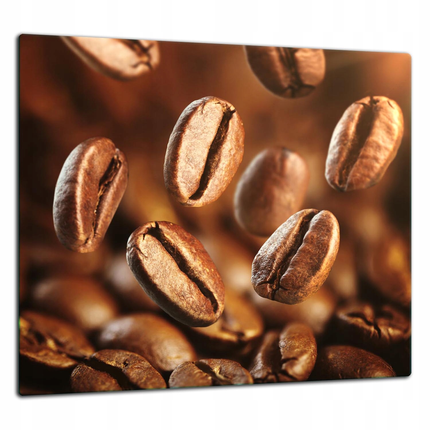 Skleněná Ochranná Deska Panel Lepidlo 65x60 Káva Tvrzené sklo 7v1