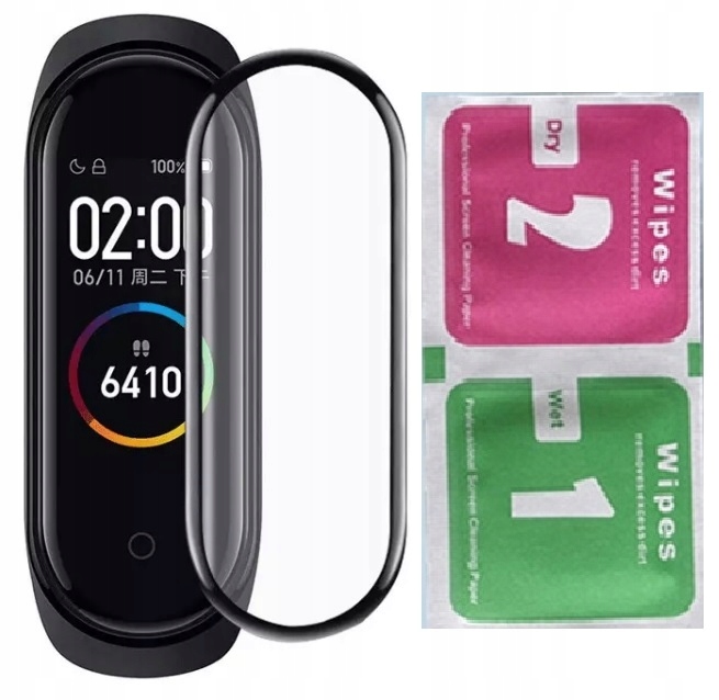 

Folia Hybrydowa 3D do Xiaomi MI Band 5 7h szkło