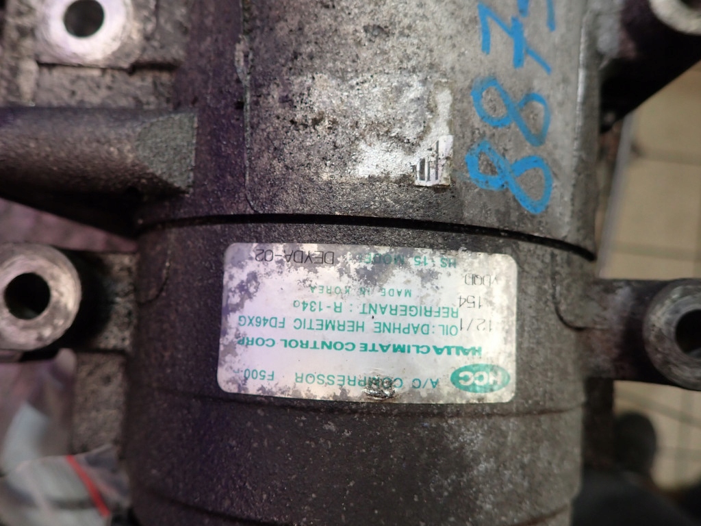 Hyundai 01-05 1.5 d 82KM Компрессор кондиционера HS15