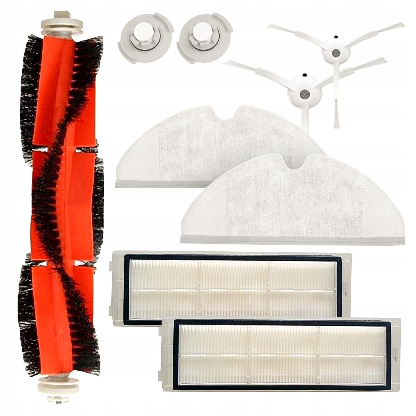 ZESTAW SZCZOTKI FILTRY MOP DO ROBOROCK S5 S6 MAXV E4 E5 S60 S65 S5 S6 MAXV