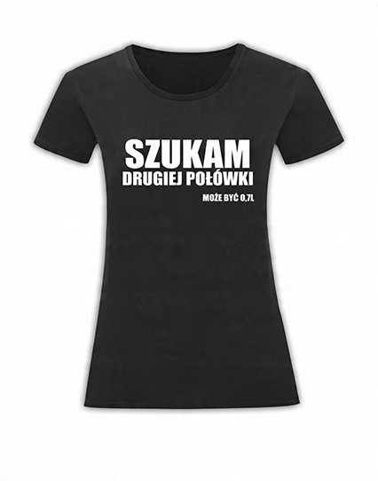 

Koszulka Dla Niej Druga Połówka Prezent 0,7L - M