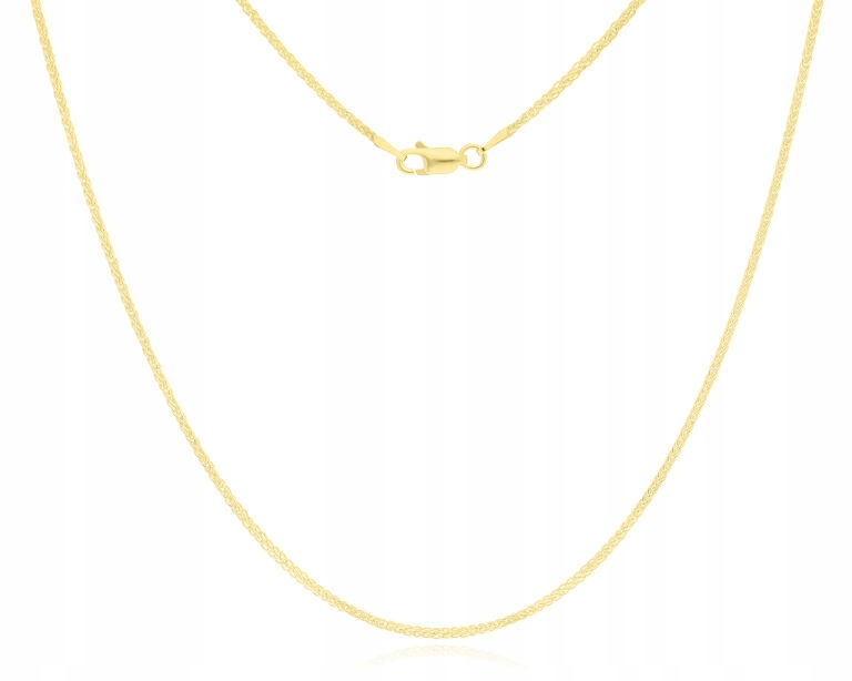 Zlatý Řetízek Dámská vazba Liščí ocas Plný 42 cm Stříbro pr.925