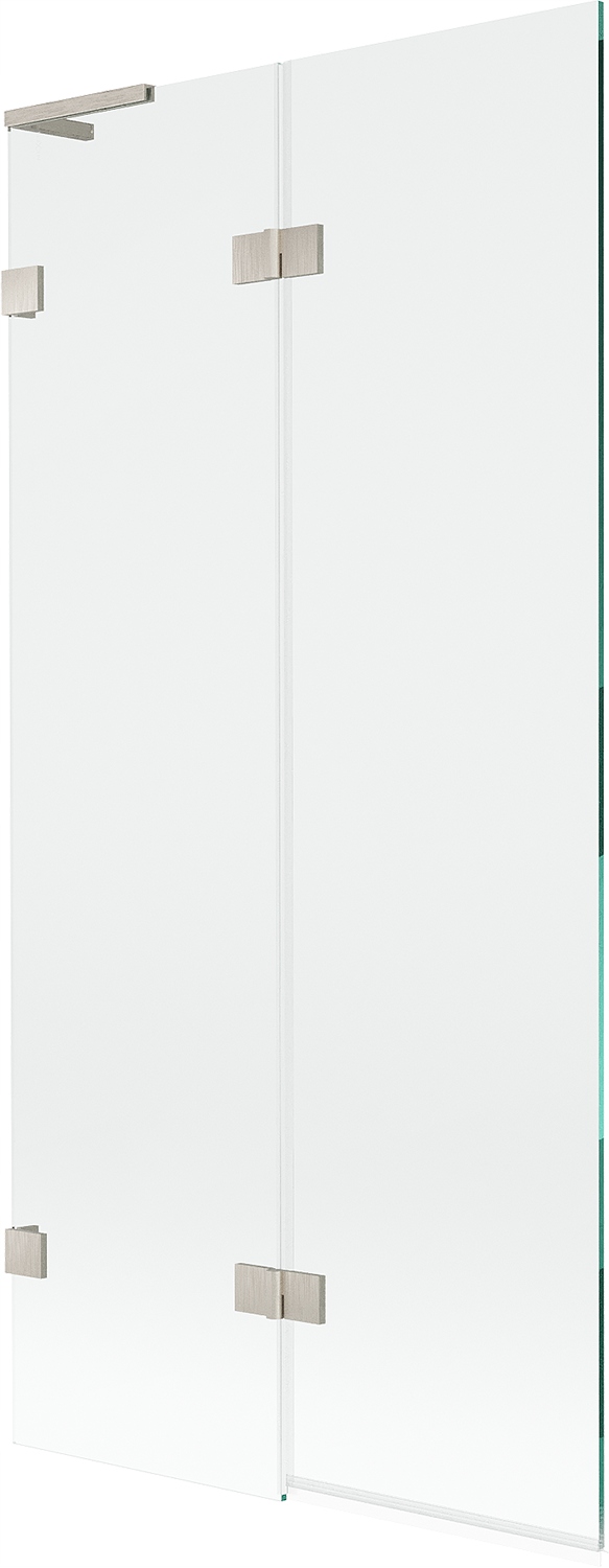 Mexen Lunar L vanová zástěna 2-křídlová levá 90 x 150 cm, transparentní, ka