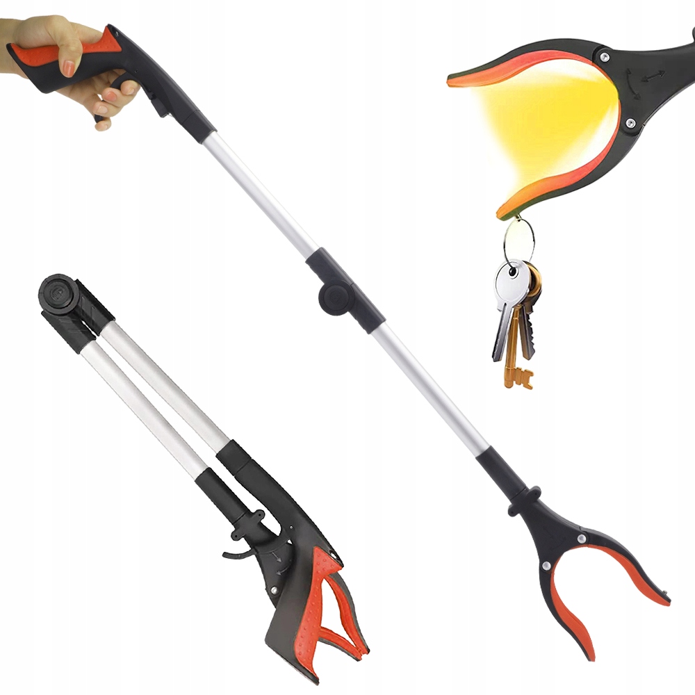 Składany Chwytak Z Obracającą Rączką I Led