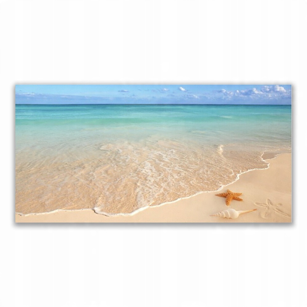 

Fotoobraz akryl 120x60 Plaża Rozgwiazda Krajobraz