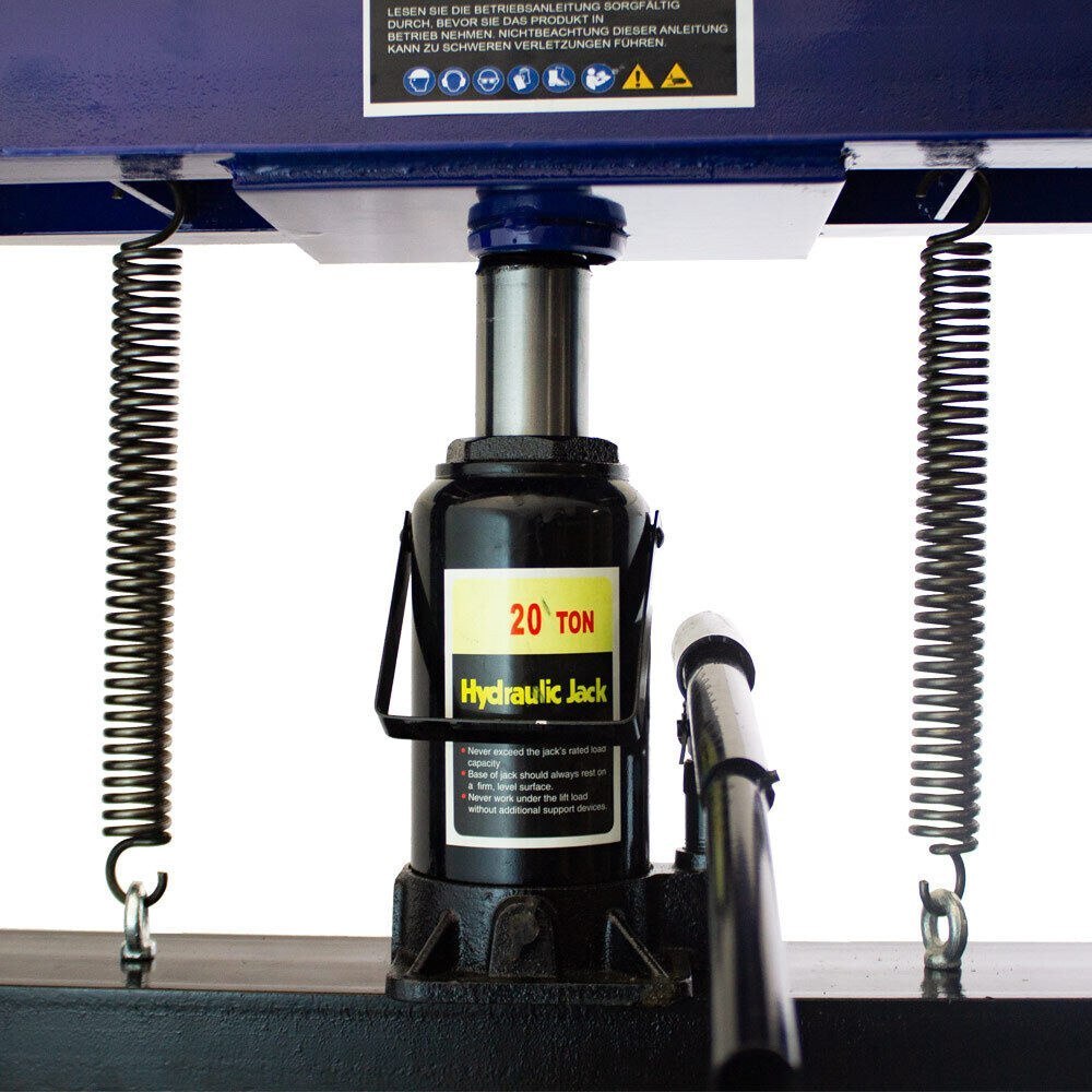 HYDRAULICZNA PRASA WARSZTATOWA 20-TONOWA PRASA TRZPIENIOWA RAMOWA Waga produktu 48 kg