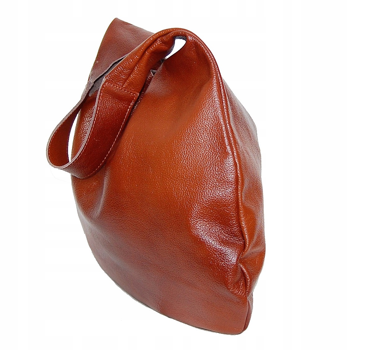 TOREBKA WOREK NA RAMIĘ ZE SKÓRY NATURALNEJ - HOBO - TOREBKA DO SZKOŁY Kolor wielokolorowy