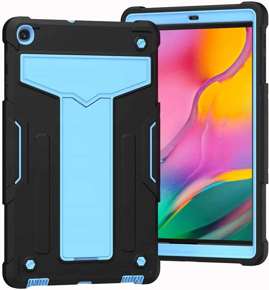 Pouzdro pro Samsung Galaxy Tab A 10.1" pancéřové s podstavcem, modré