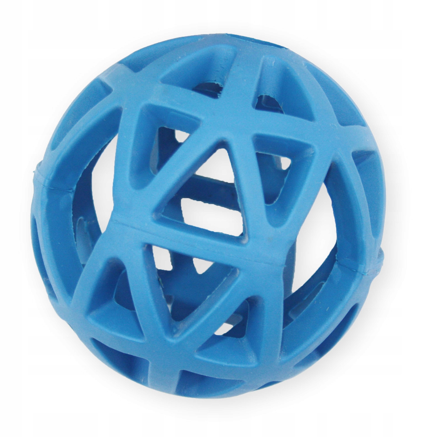 

Piłka ażurowa z gumy Pet Nova Rub-fenceball-bl 9cm