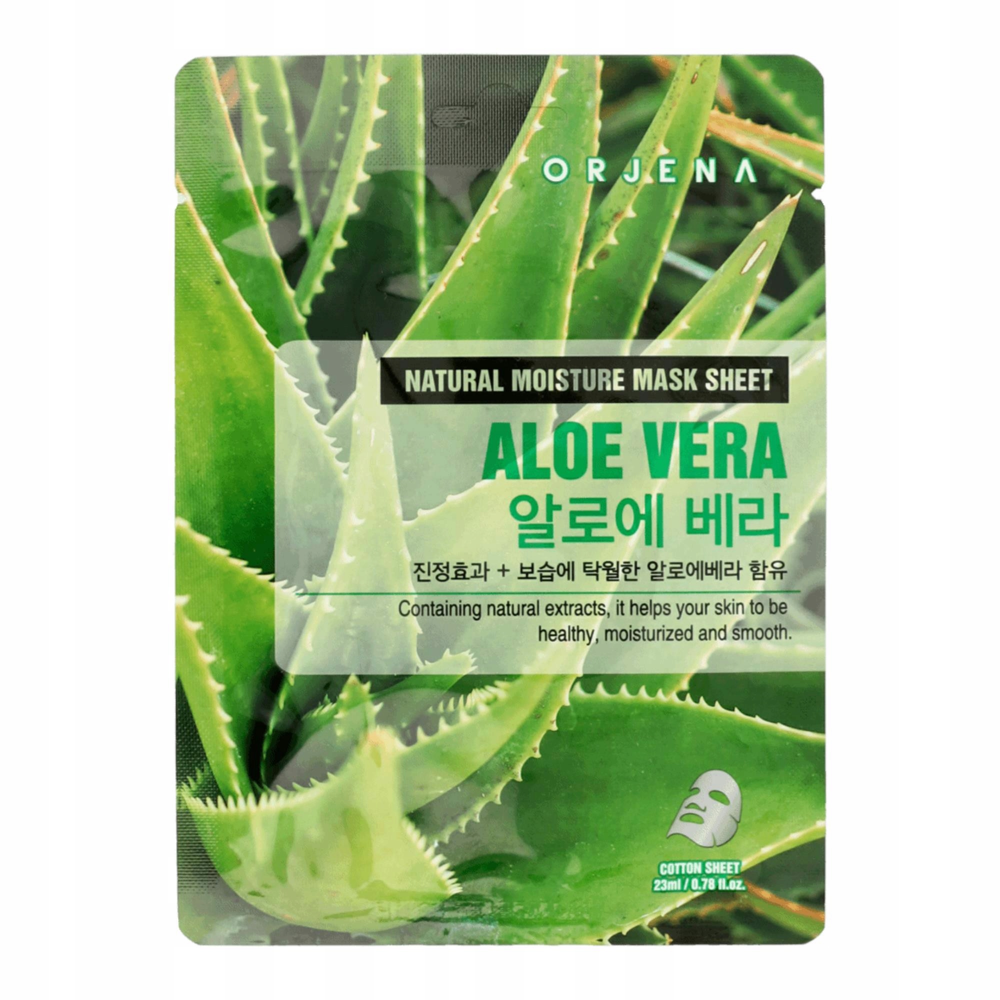 

Orjena Maseczka Do Twarzy W Płacie 25ML Aloe Vera