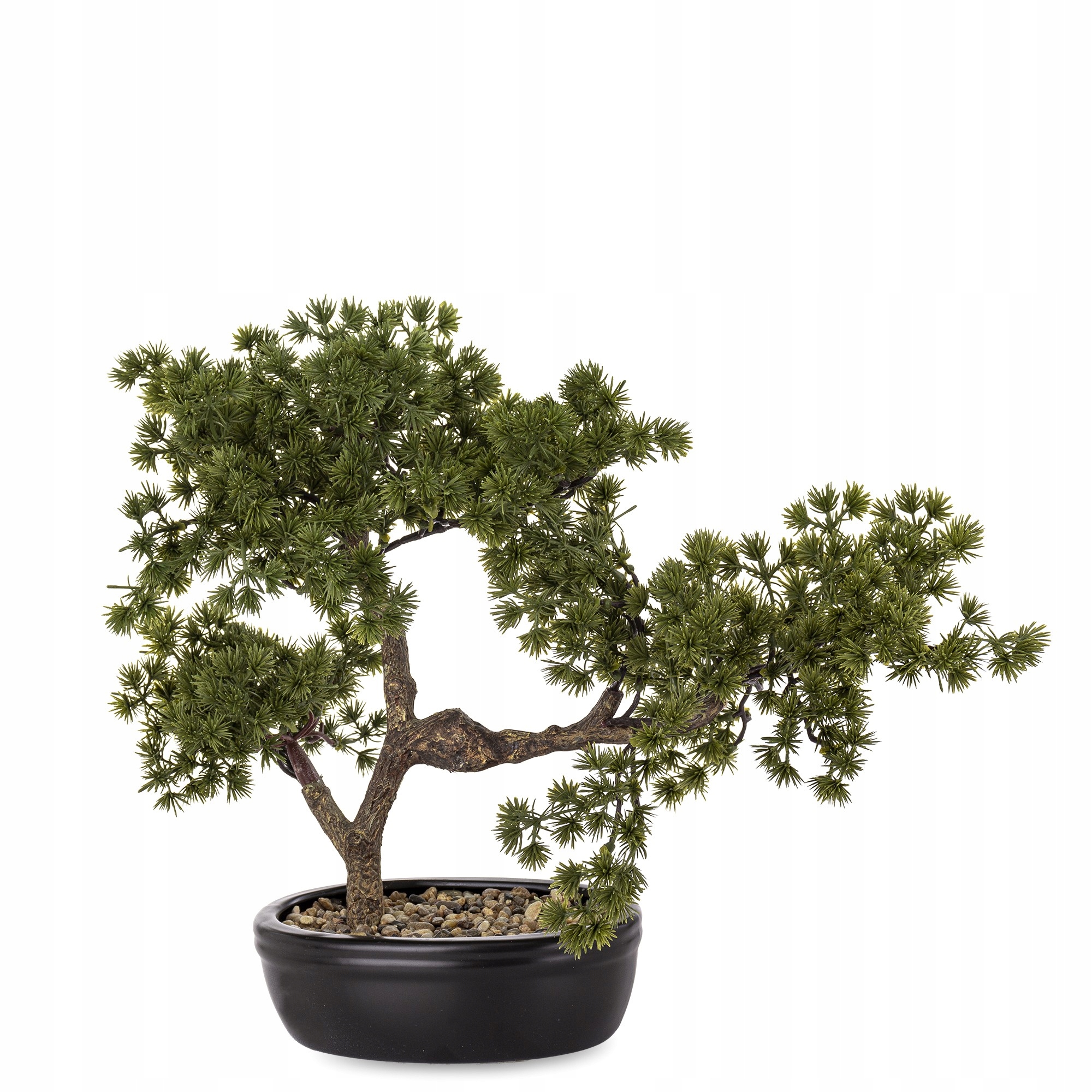 stromek bonsai v květináči 38 Cm, umělá ozdoba, japonský styl