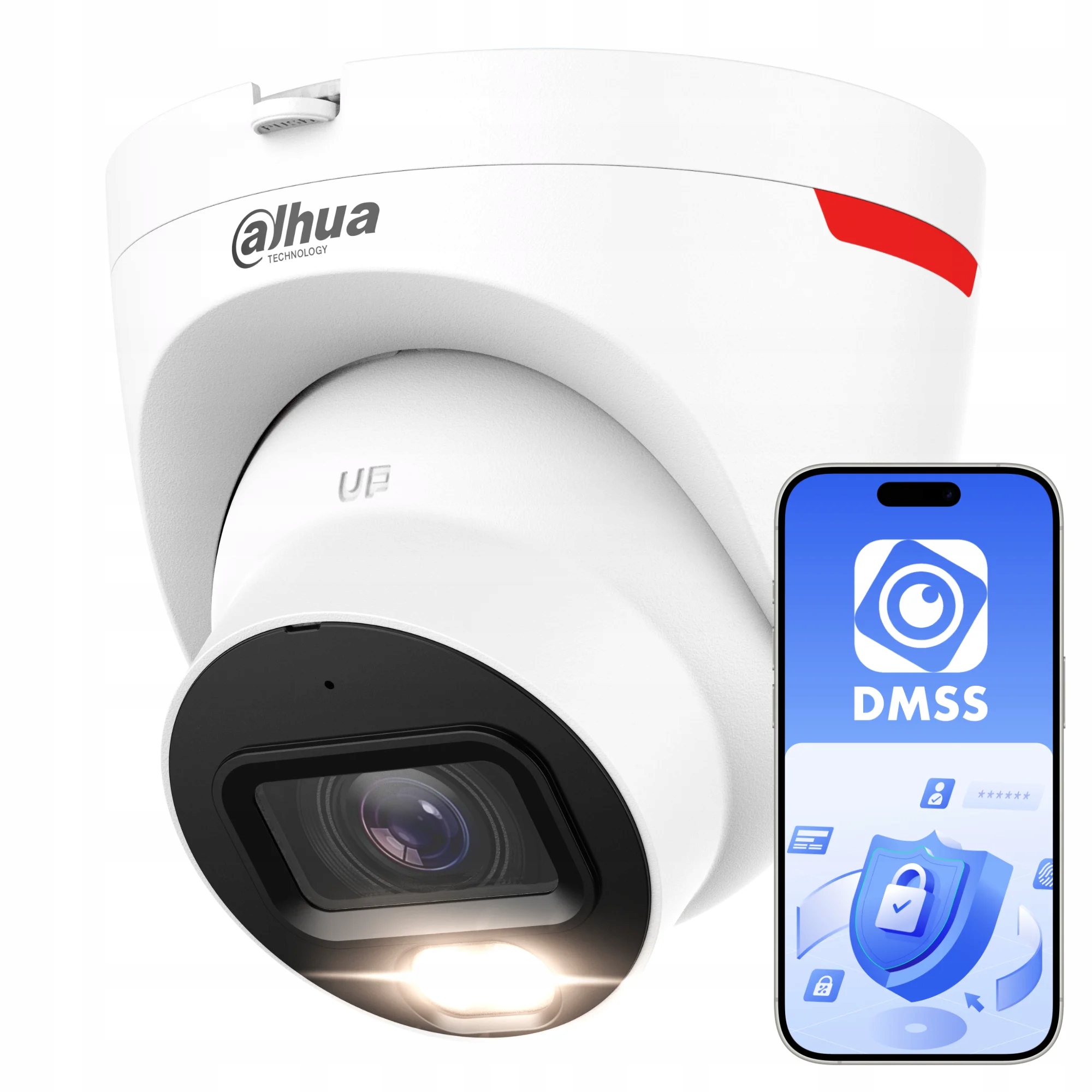 Kamera IPC-HDW2849T-S-LED-0280B-PRO 8MPX Detekcja Roi Blc IP67 Dahua