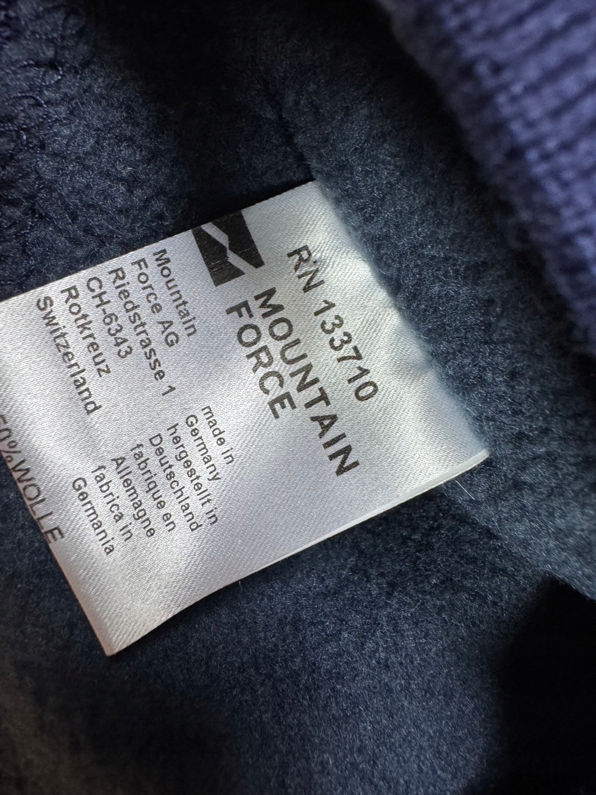 MOUNTAIN FORCE OPASKA NA GŁOWĘ 50% WEŁNA Marka Mountain Force