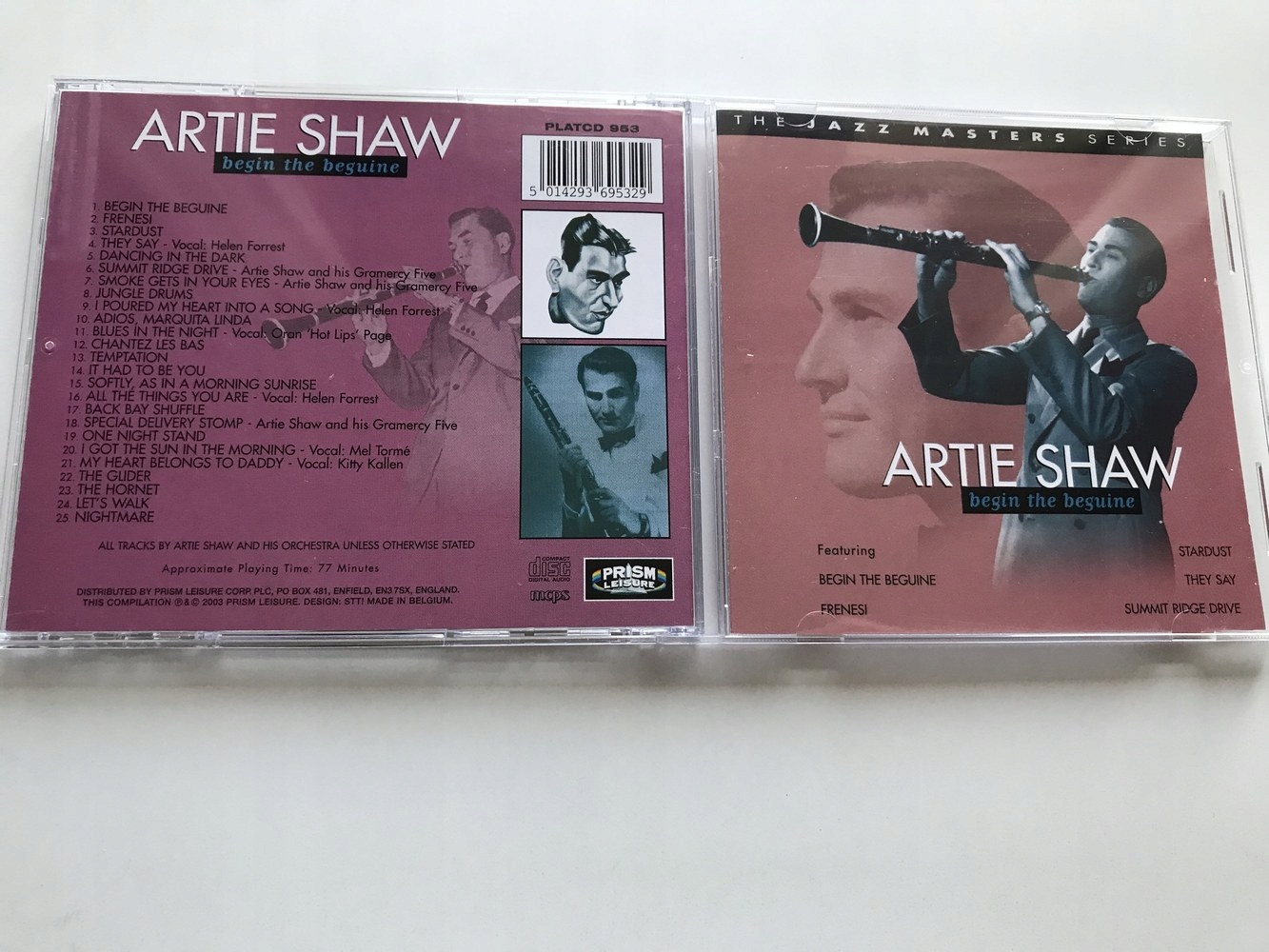 CD Artie Shaw Begin the beguine Nowa