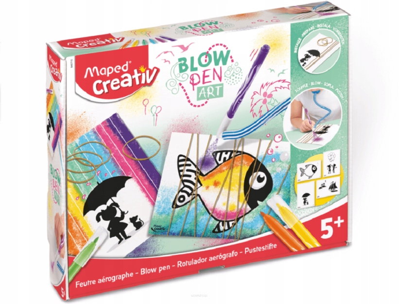 Zestaw MAPED Creativ flamastry dmuchane STRING'ART Kod producenta String`Art