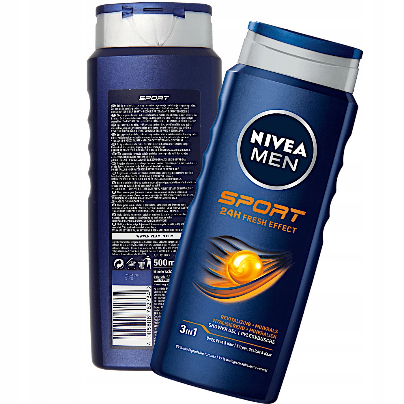 

Nivea Men Żel Pod Prysznic Sport 3w1 regenerujący