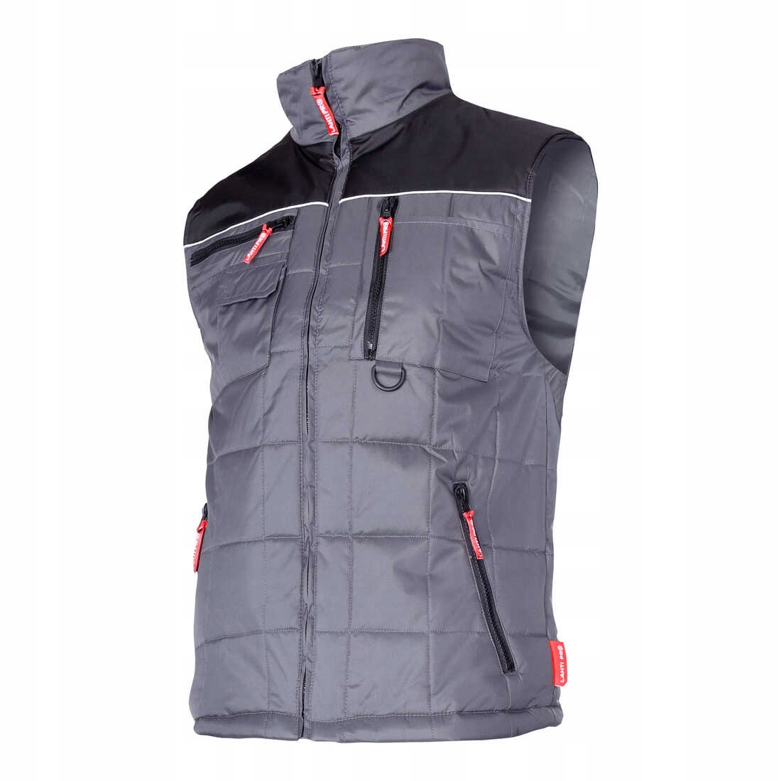Bezrękawnik kamizelka ocieplana męska szara L Lahti Pro