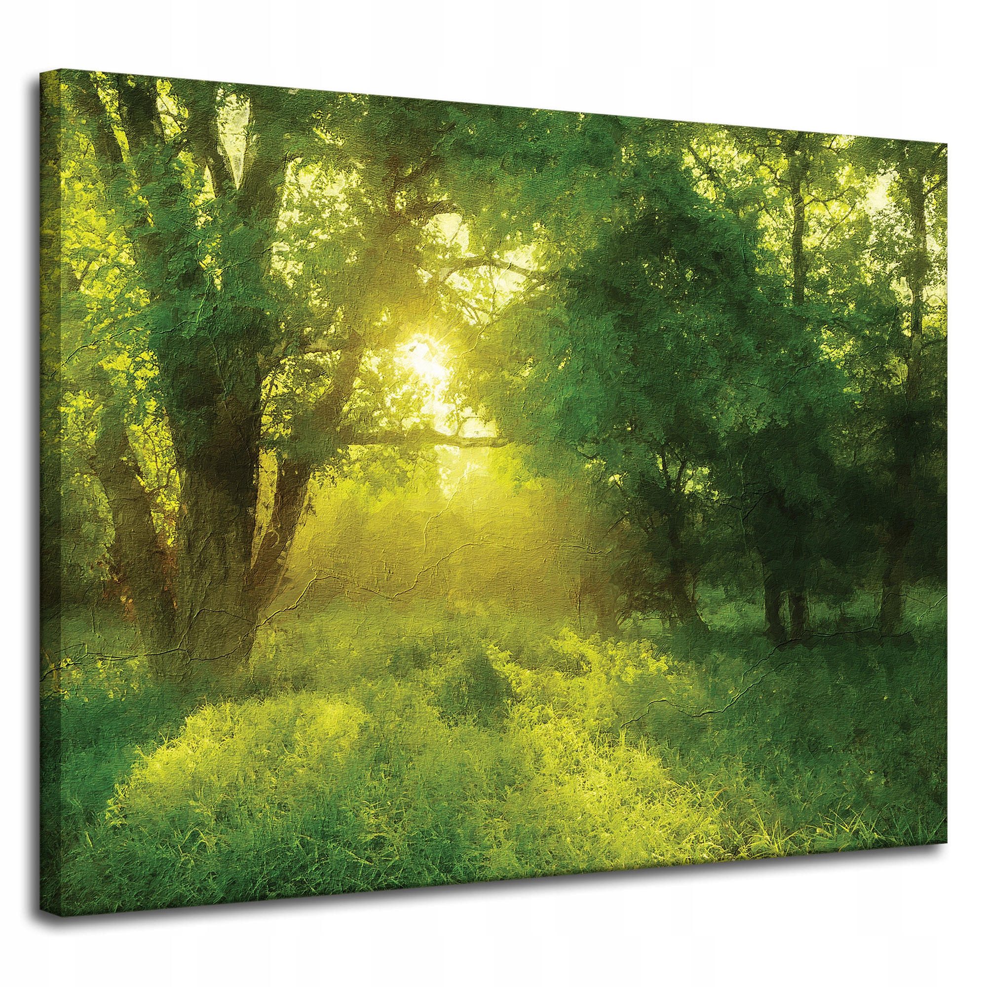 Obraz na plátně Pastelový styl Strom Slunce 100x80 cm Ideální jako dárek