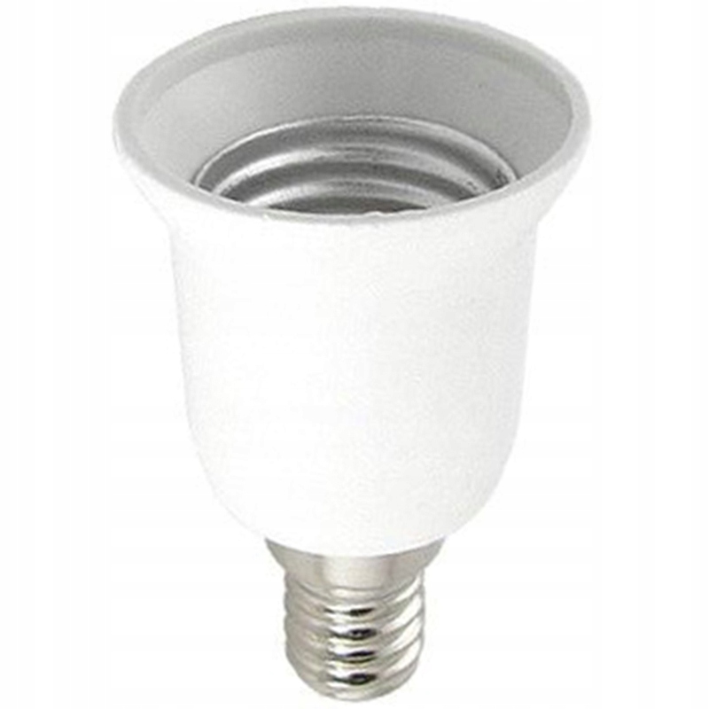 

Redukcja gwintu przejściówka adapter E14 na E27