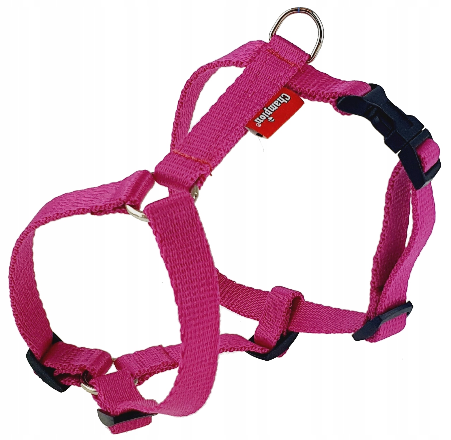Levně Champion Postroj pro velkého psa Nastavitelná páska Guard 120 Růžová Fuchsiová