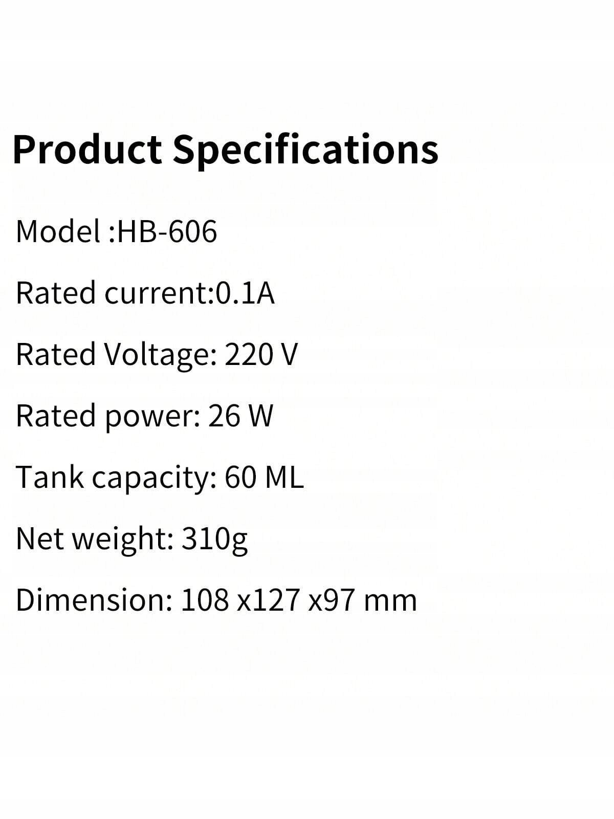 1SZT SZARA PAROWNICA DO ODZIEŻY UBRAŃ RĘCZNA ŻELAZKO PAROWE SHEIN Kod producenta sv2308223108085148