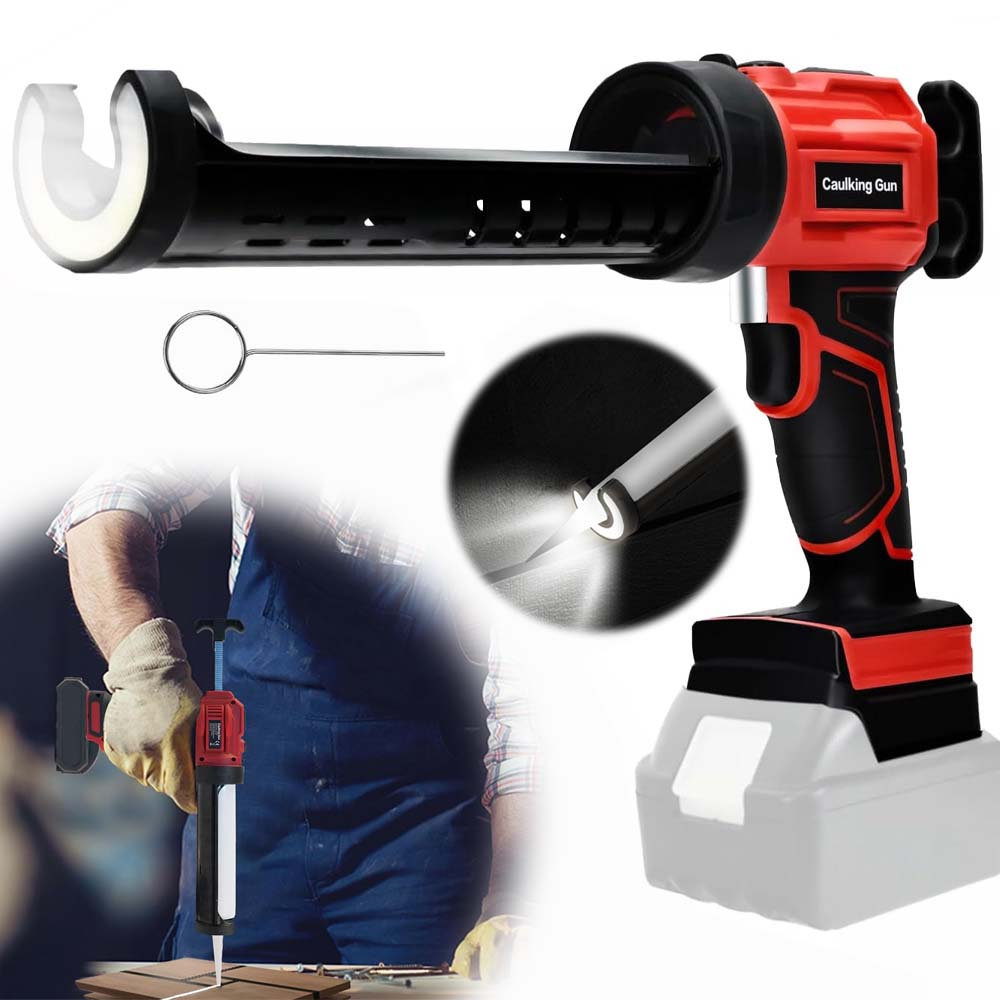 Vytlačovač Pistole Na Silikonové Lepidlo Akumulátorový, Regulovatelná Rychlost