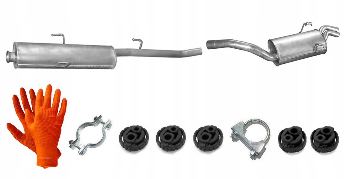 Peugeot 806 1.9 2.0 2.1 Diesel (1994-2002) Tlumič Koncový