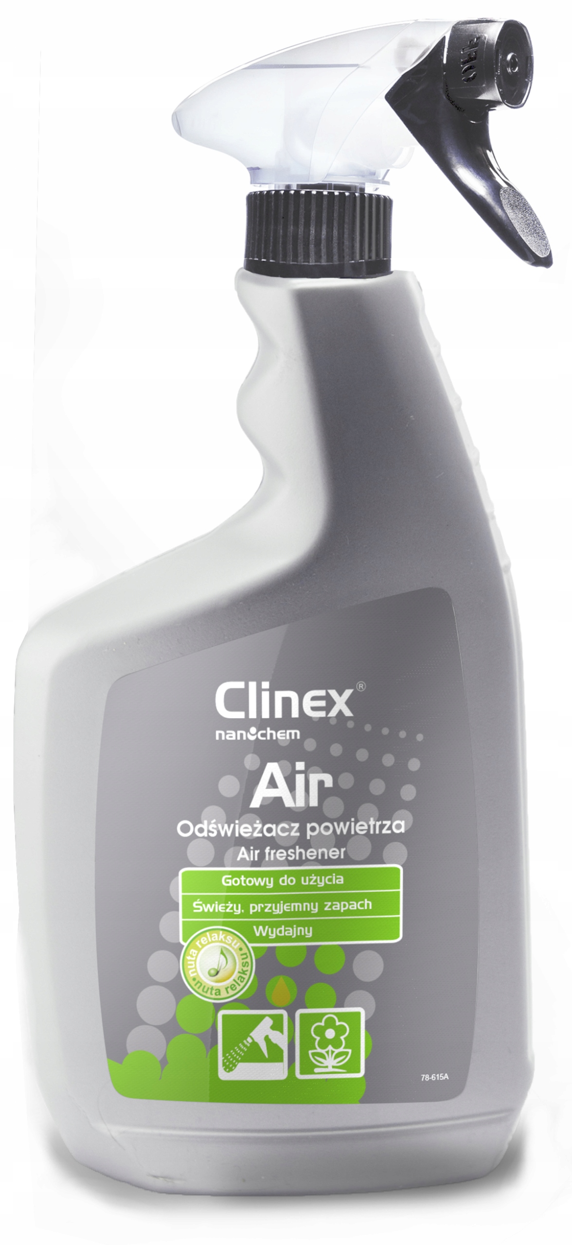 

Odświeżacz powietrza Clinex Nuta relaksu 650 ml