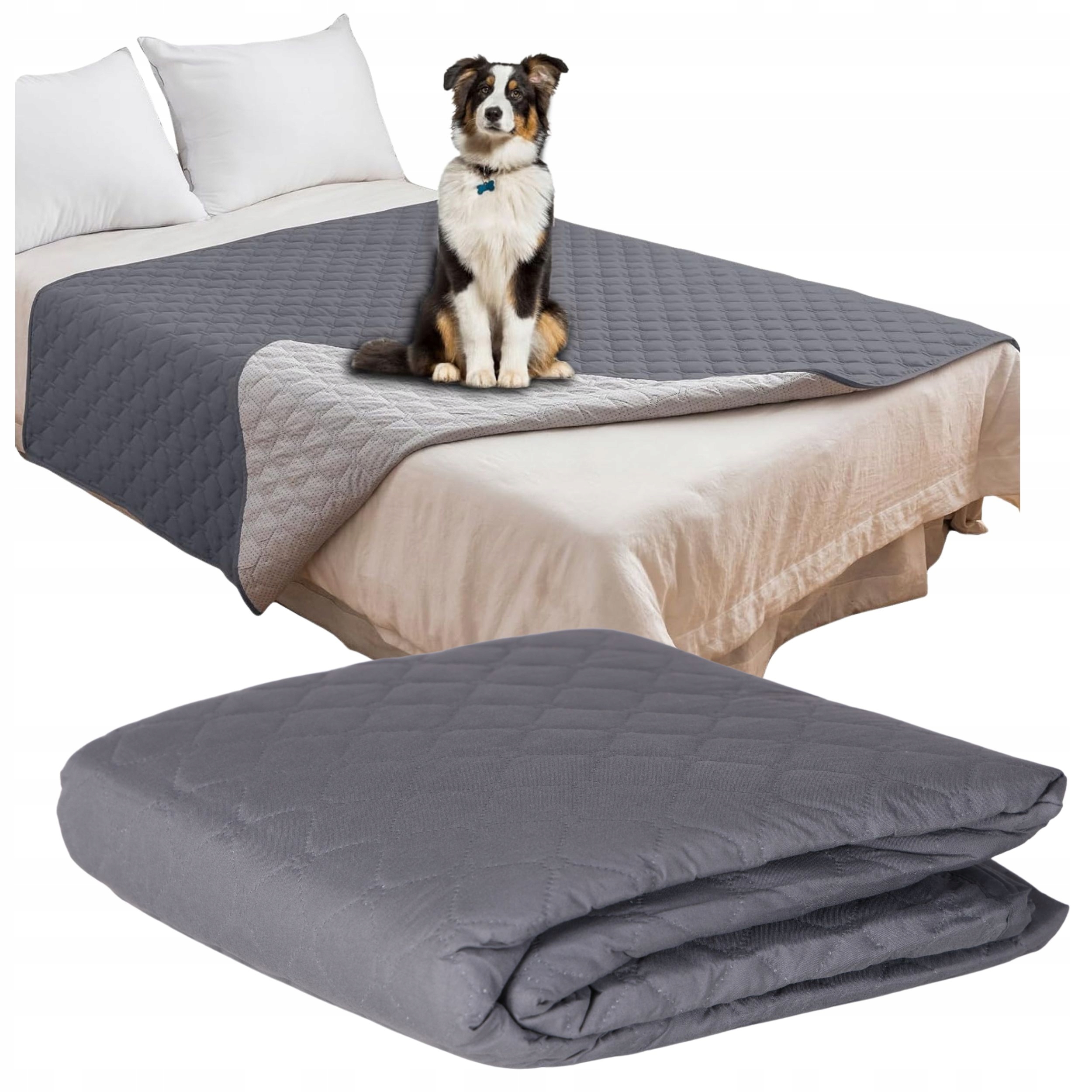 Levně Ochranná podložka na postel pro psa, protiskluzová a voděodolná, 210x130 cm