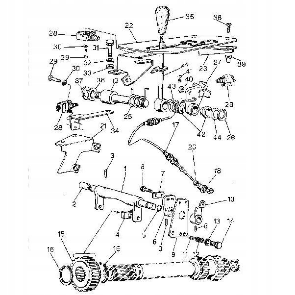 КАБЕЛЬ СЦЕПЛЕНИЯ WOM LANDINI LEGEND 3558697M91