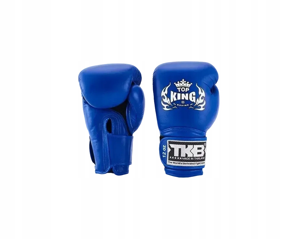 boxerské rukavice muay thai top king air 10OZ Modré