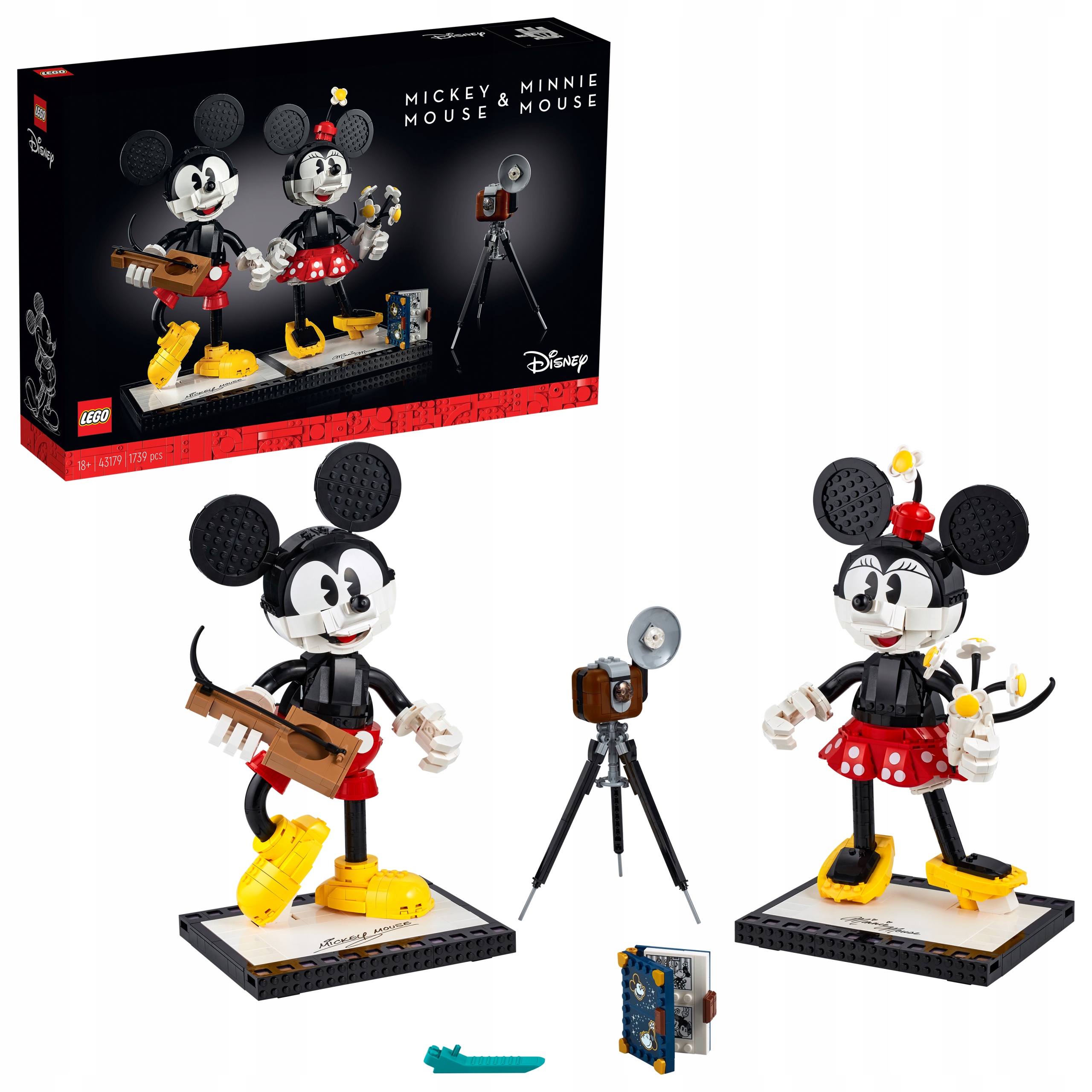 Klocki Lego Disney Zestaw Myszka Mickey i Minnie 43179