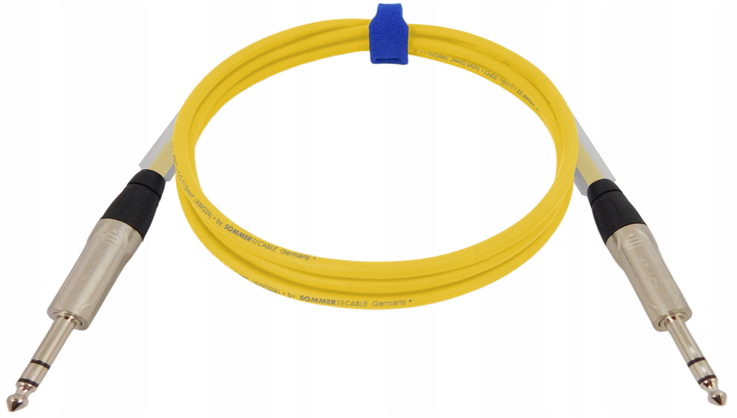 Kabel Sommer Stage Jack 6,3 mm Roxtone Stereo 10 m