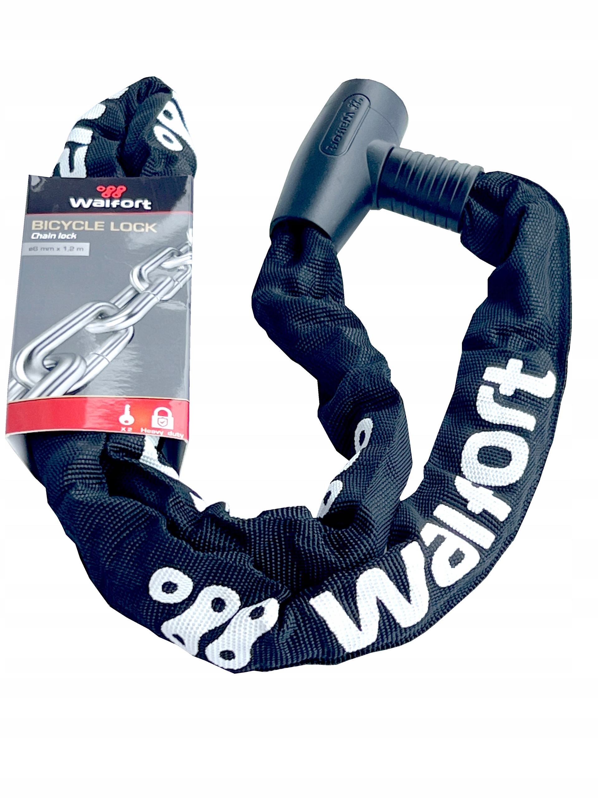 ZAPIĘCIE ROWEROWE ZAMKNIĘCIE DO ROWERU BLOKADA NA ROWER 120CM