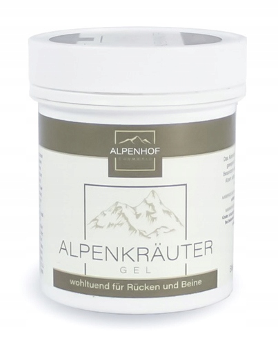 

Alpenkrauter Żel Do Masażu Z Ziół Alpejskich 125ml