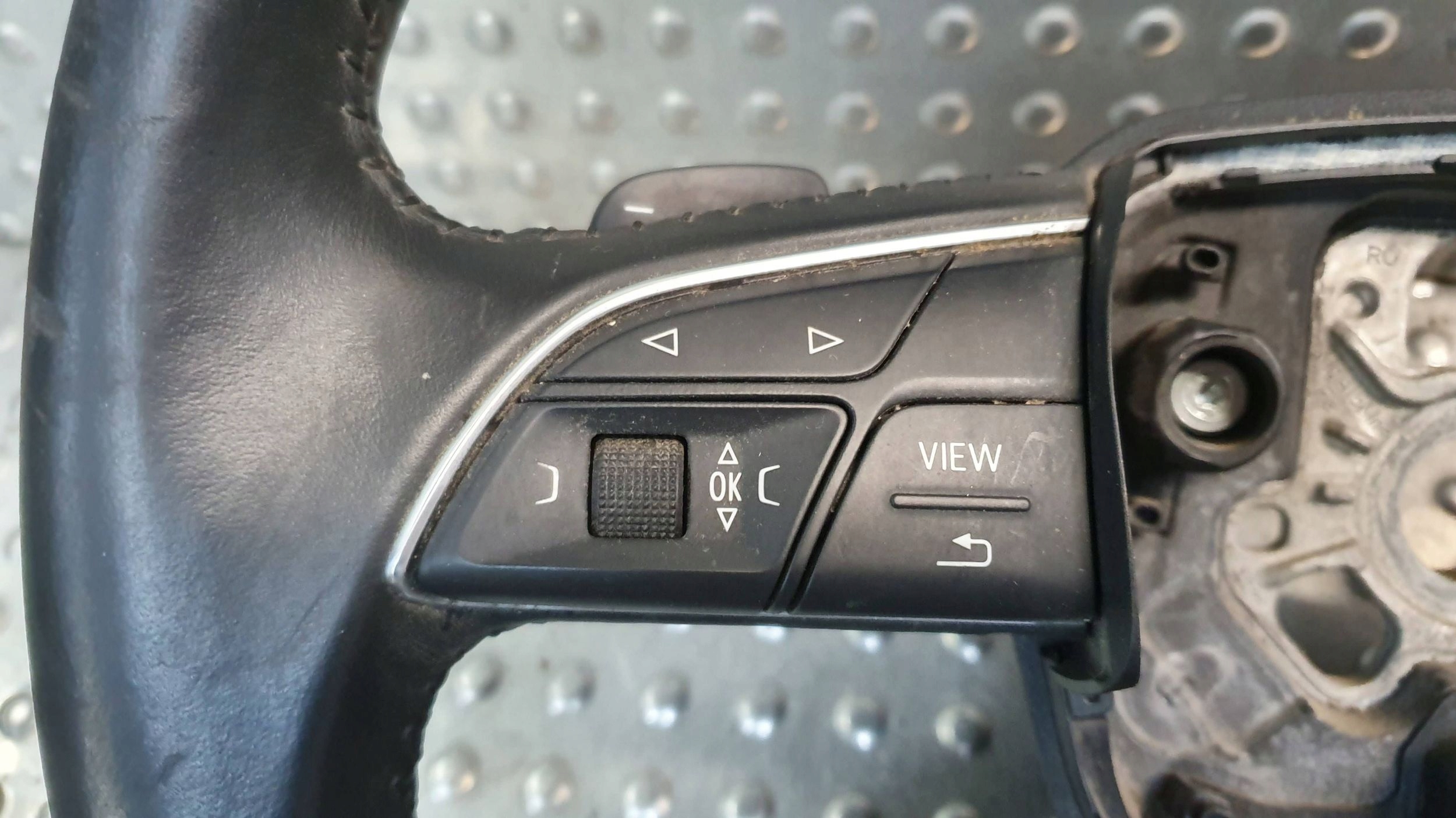 lenkrad Leder MULTIFUNKCJA AUDI Q7 4M 15- 4M0419091K
