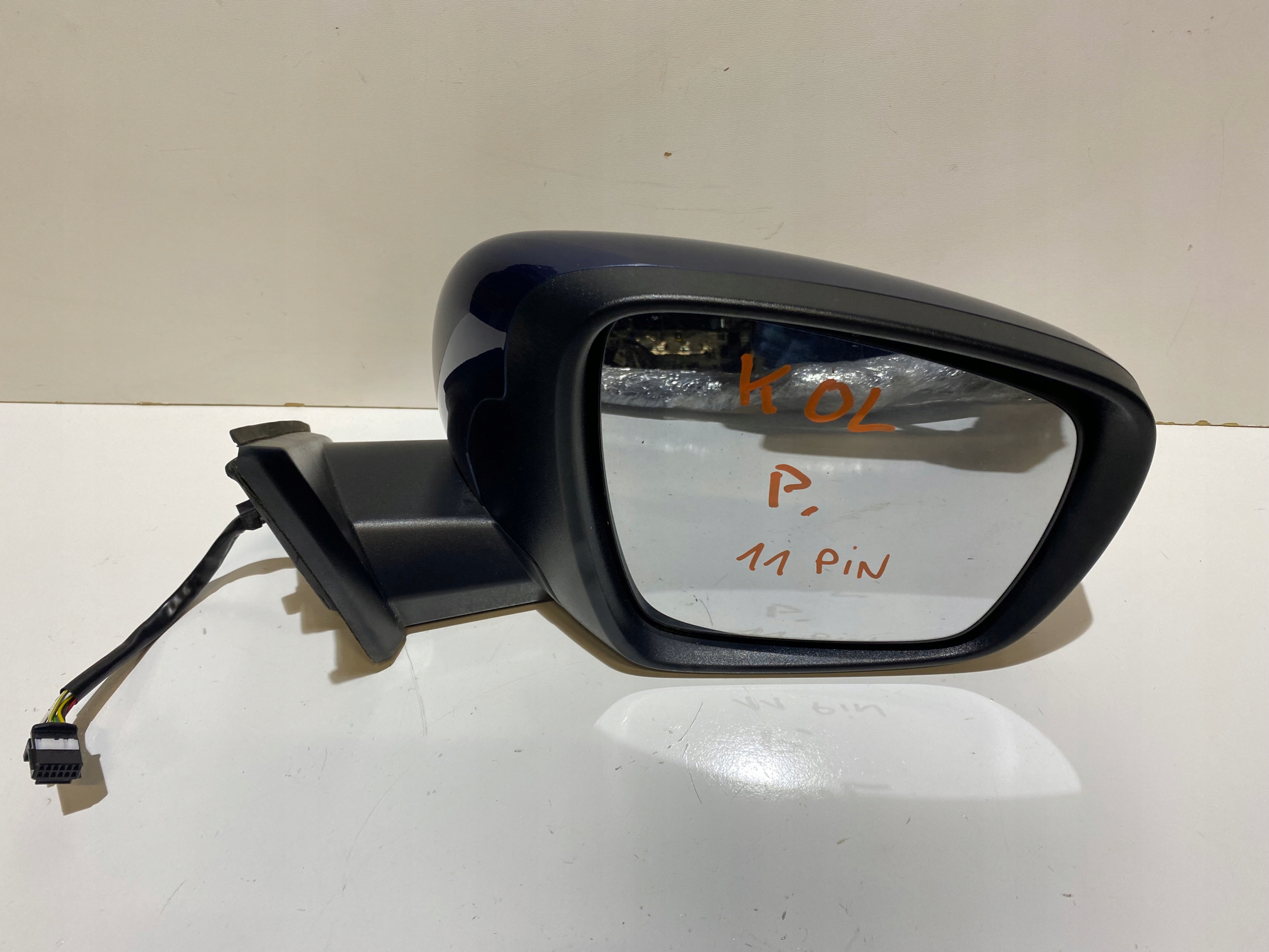 RENAULT KOLEOS II MIRROR RIGHT 11 OF CABLES VERTICAL