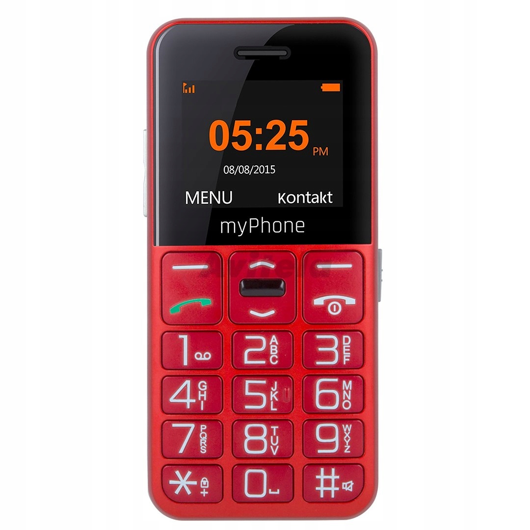 MyPhone Halo Easy Red 1.77 " Tft 24 Mb 32 Mb Single Sim