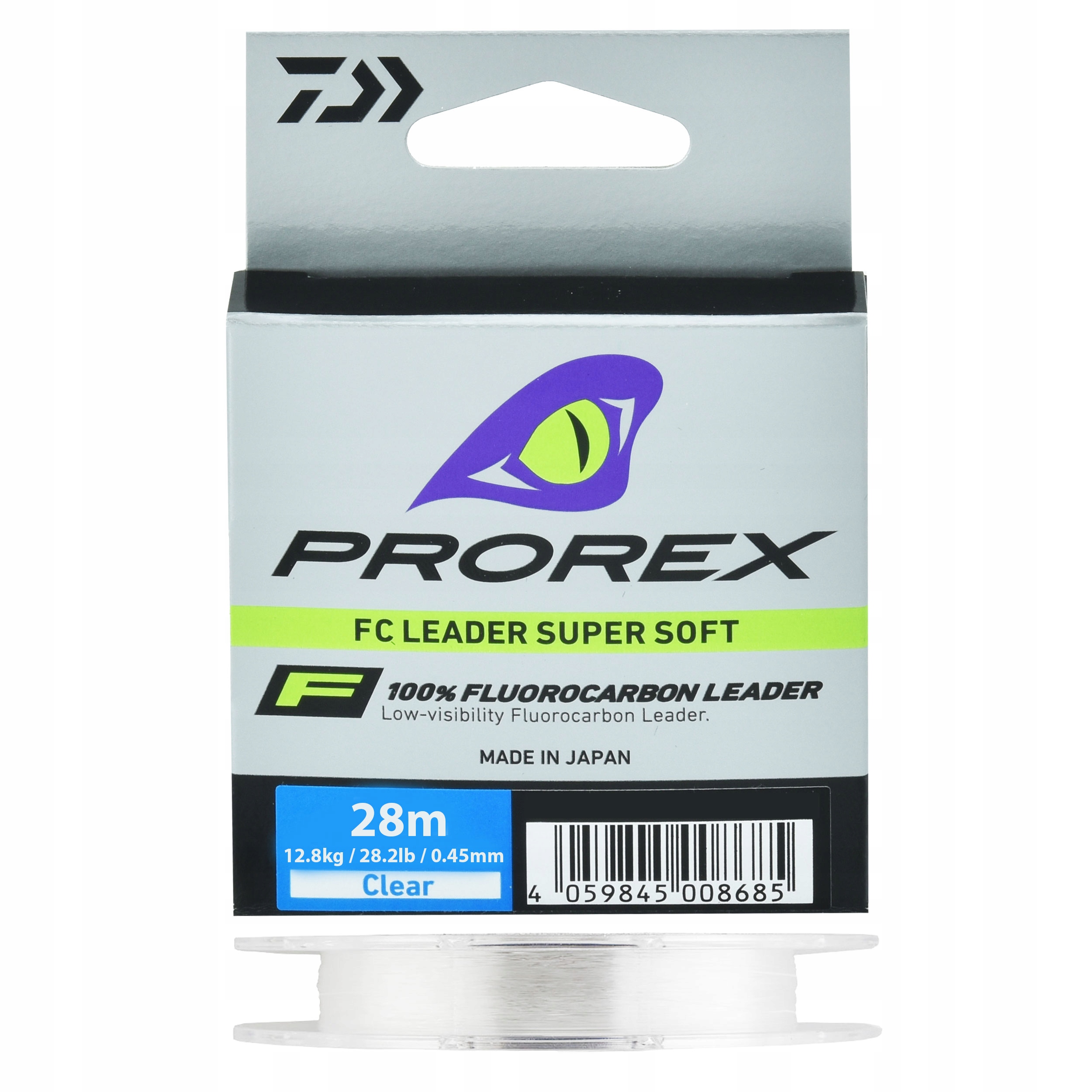 Fluorocarbon fluorokarbon Daiwa Prorex 0.45mm/28m