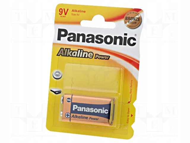 bateria alkaliczna R9L 1 9V Bl Panasonic
