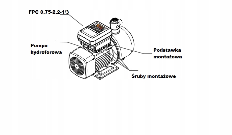 Falownik do pompy 4000W 3/3 400V FPC PRO Omnigena Kod producenta FPC PRO 4-3/3 falownik 9A