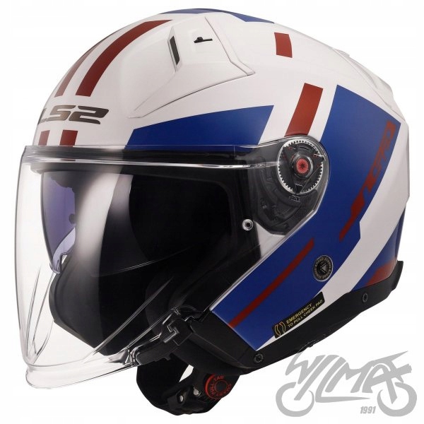 KASK LS2 OF603 INFINITY II SOLID WHITE rozmiar M NOWOŚĆ Typ Otwarte / Jet