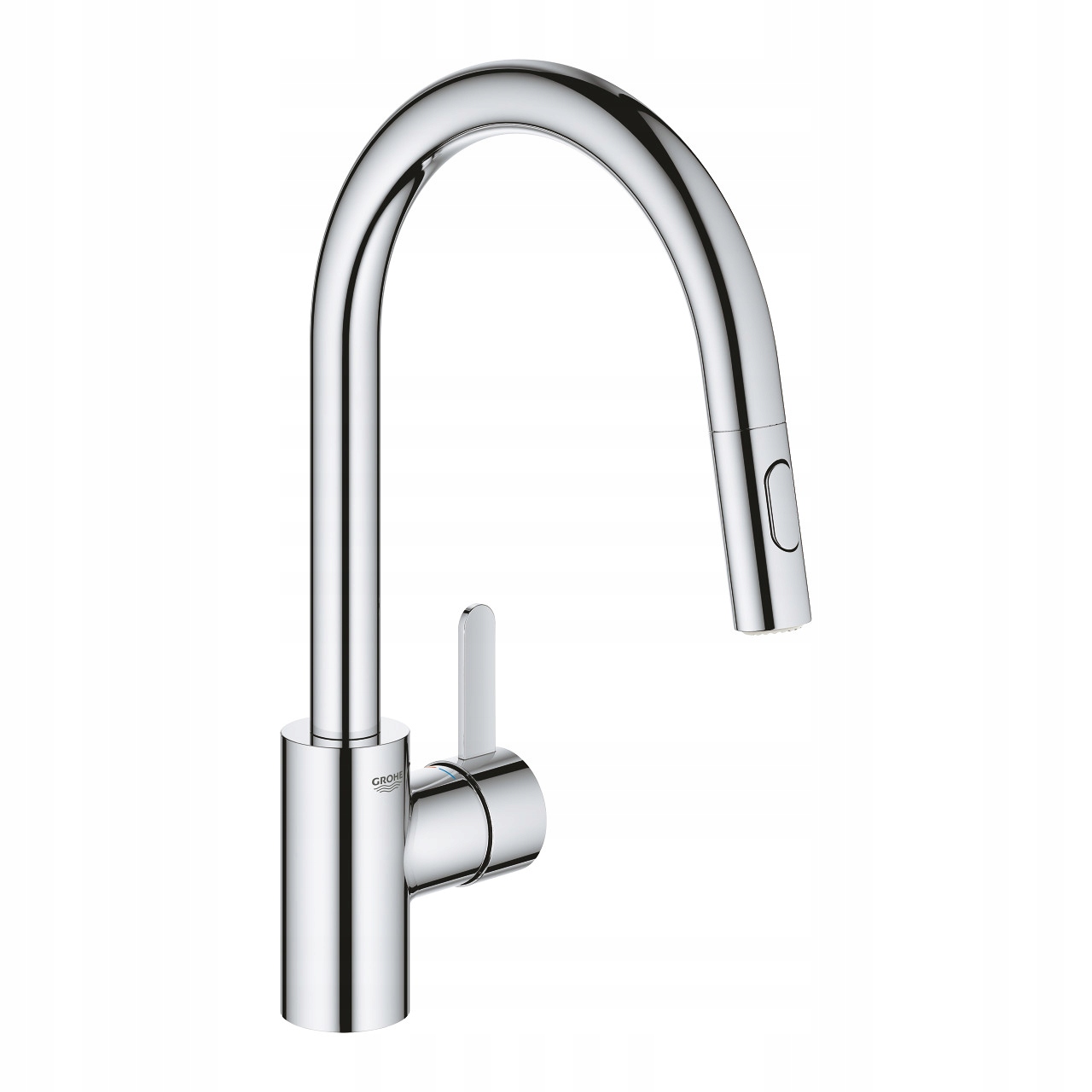 Bateria zlewozmywakowaEurosmart Cosmopolitan, wysoka z wyciąganą wyl. Grohe